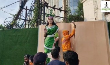 बड़ी खबर : दोबारा स्थापित की गई छत्तीसगढ़ महतारी की प्रतिमा