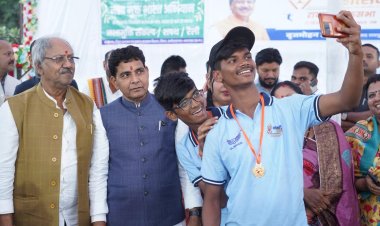 खेलों से व्यक्तित्व का सर्वांगीण विकास, सांसद खेल महोत्सव से मिल रहा छुपी प्रतिभाओं को मंच: सांसद बृजमोहन अग्रवाल