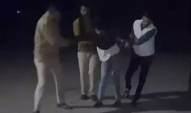 चाकूबाज पर पुलिस के डंडे का कहर, लंगड़ाते दिखा