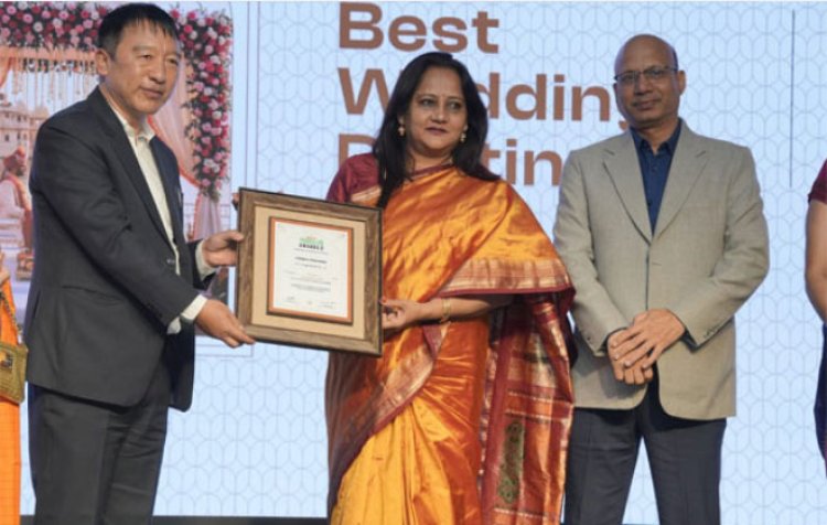 उदयपुर को मिला बेस्ट वेडिंग डेस्टिनेशन अवॉर्ड