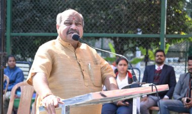 जोश, जुनून और जीत का आग़ाज़ — विधायक पुरंदर मिश्रा के प्रथम शॉट से शुरू हुआ बास्केटबॉल महोत्सव