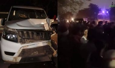 जगदलपुर में भीषण सड़क हादसा, बोलेरो की टक्कर से 9 लोग घायल