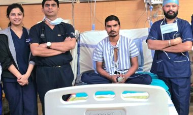 चाक़ू से कटी मुख्य धमनी, मेकाहारा के चिकित्सकों ने बचाया मरीज का हाथ