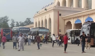 ISBT भाटागांव में अवैध टिकट काउंटर हटाया गया, यात्रियों को मिली राहत