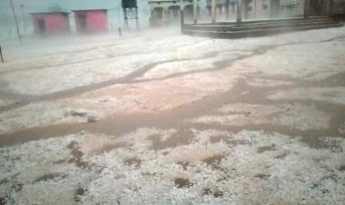 छत्तीसगढ़ में बदला मौसम, बारिश-ओलावृष्टि से फसलों को नुकसान; बिजली गिरने से युवक झुलसा