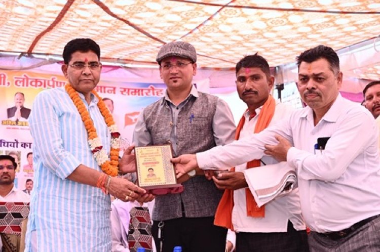 समाज की प्रगति ही राष्ट्र की उन्नति का आधार-मंत्री टंकराम वर्मा