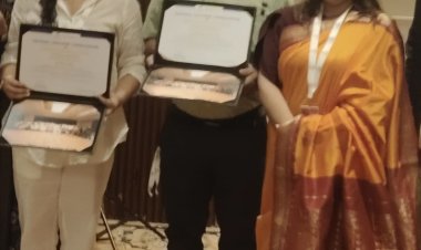 राष्ट्रीय स्तर पर सम्मानित हुए शिक्षक लक्ष्मीकांत शर्मा  उभरती प्रौद्योगिकियों और नवाचारी शिक्षण पद्धतियों में उत्कृष्ट योगदान के लिए मिला राष्ट्रीय सम्मान
