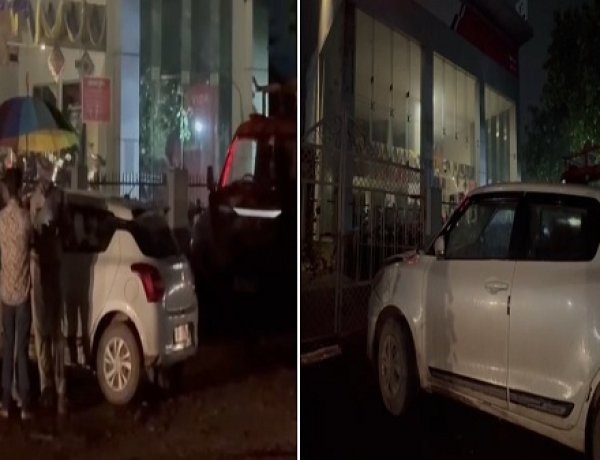 दुर्ग में कारोबारी की कार का शीशा तोड़कर ₹4.90 लाख की चोरी, CCTV में संदिग्ध बाइक सवार कैद