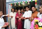 राजस्व मंत्री टंकराम वर्मा ने सारंगढ़ में विभिन्न भवनो का किया लोकार्पण