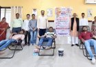 अखंड भारत दिवस पर विशाल स्वैच्छिक रक्तदान शिविर का आयोजन