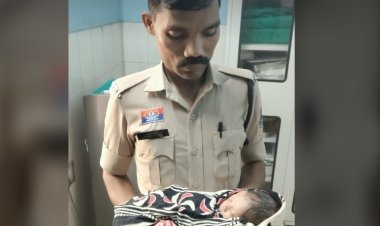 मंदिर के पास मिला नवजात, डायल-112 बनी सहारा: समय पर पहुंचाया अस्पताल
