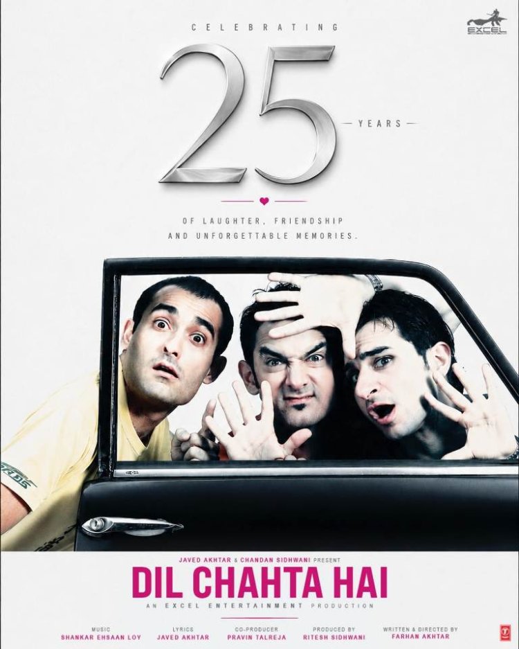 ‘दिल चाहता है’ के 25 साल: एक्सेल एंटरटेनमेंट ने याद किया अपना शानदार सफर