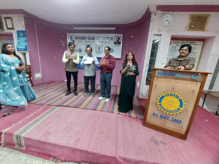 रायपुर के सभी रोटरी क्लबों की सुरमयी शाम ने बिखेरा दोस्ती, फेलोशिप और मस्ती का रंग