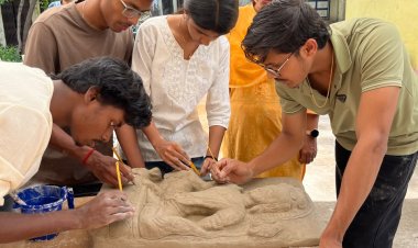 नवीन शासकीय महाविद्यालय, अमलीडीह, रायपुर में 23 सितंबर 2026 को “पुरातत्वीय प्रतिकृति प्लास्टर कास्ट” कार्यशाला का शुभारंभ किया गया।