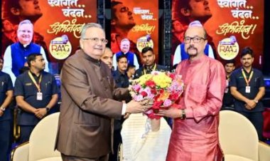 राज्यपाल डेका ने विधानसभा अध्यक्ष डॉ. रमन सिंह को दी जन्मदिन की बधाई