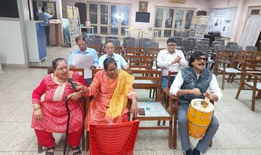 " भक्ति और उल्लास से सजी रोटरी क्लब ऑफ रायपुर की माता रानी भजन संध्या"