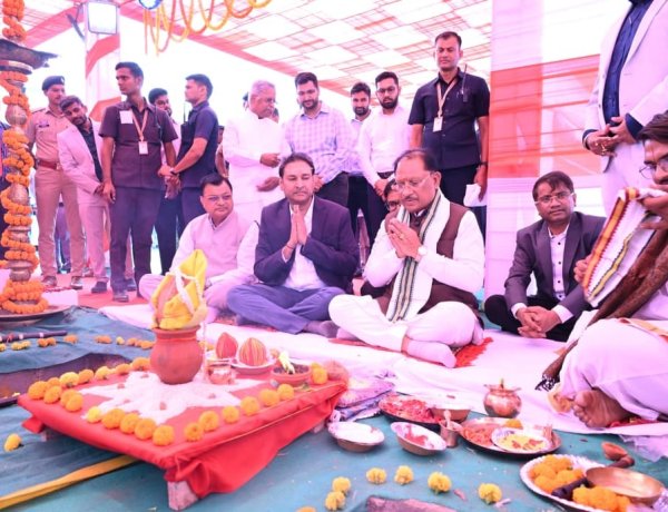 3,500 लोगों को मिलेगा रोजगार, नवा रायपुर में स्थापित होगी प्रदेश की पहली कंज्यूमर इलेक्ट्रॉनिक्स मैन्युफैक्चरिंग इकाई  मुख्यमंत्री श्री विष्णु देव साय की उपस्थिति में यश फैन्स की नई औद्योगिक इकाई का भूमिपूजन